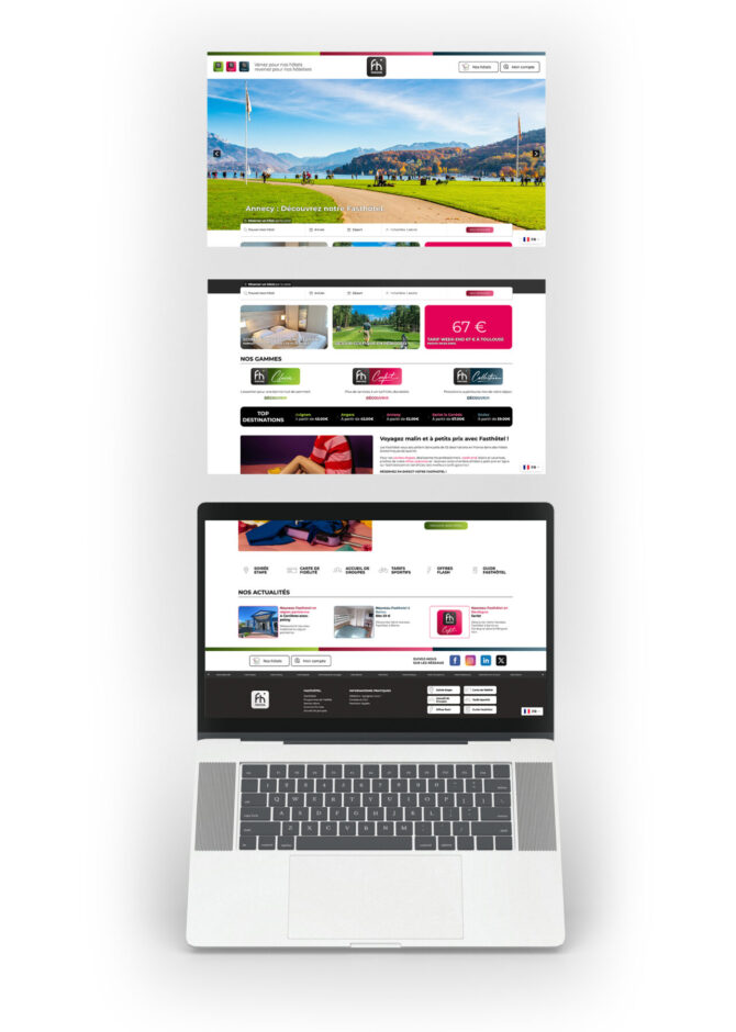 Notre approche :</br> Un UX/UI impactant